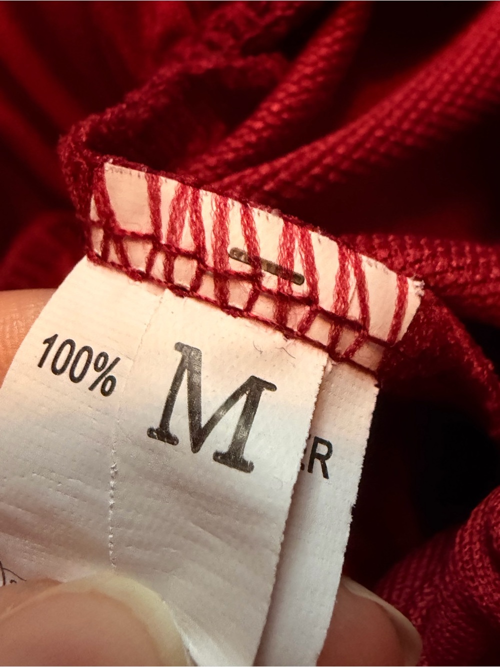 Red Set- Pullover & Drawstring Pants - Picture 3 of 7